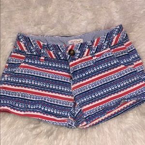 Cute stripped shorts.